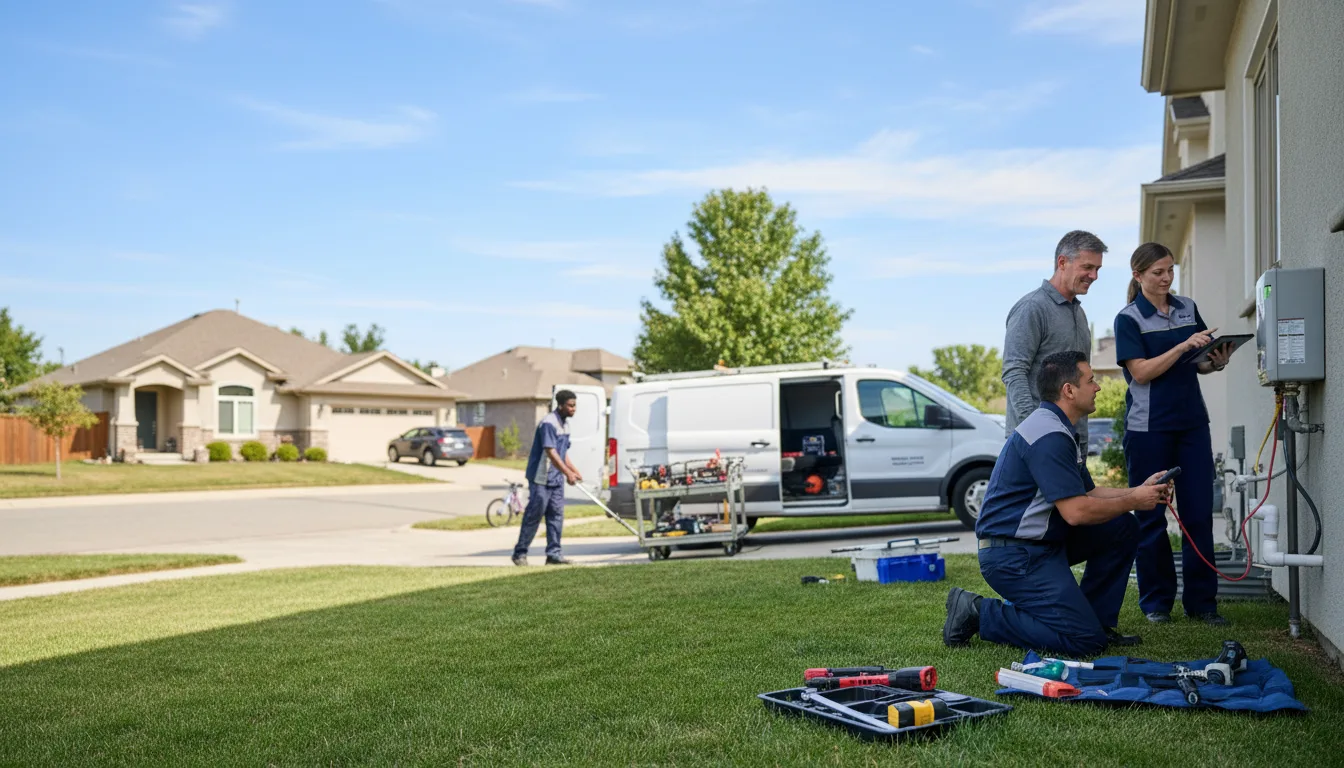 Tankless water heater service in Petersburg, ND